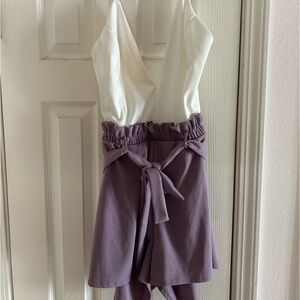 Fashionova backless romper